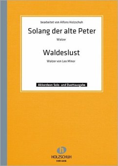 Cover Solang der alte Peter und Waldeslust für Akkordeon