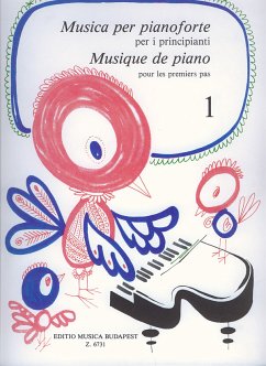 Cover MUSIQUE DE PIANO VOL.1 POUR LES PREMIERS PAS KLAVIERMUSIK FUER ANFAENGER
