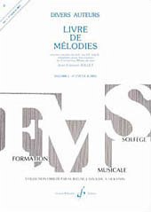 Cover Livre De Melodies Volume 1