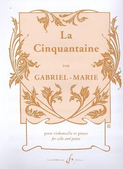 Cover La Cinquantaine pour violoncelle et piano