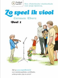 Cover Carmen Eberz, Zo Speel Ik Viool 1 Violine und Klavier Buch + Online-Audio