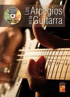 Cover Arturo Galacho, Los arpegios en la guitarra (+DVD)