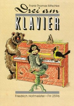 Cover Drei am Klavier Band 1 für Klavier zu 6 Händen