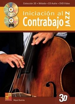 Miguel Bautista, Iniciación al contrabajo jazz en 3D Double Bass Book & CD & DVD