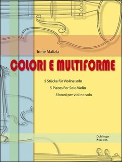 Cover Colori e multiforme für Violine