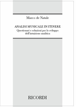 Cover M. De Natale Analisi Musicale In Itinere Opera Theory