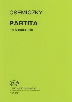 Cover PARTITA PER FAGOTTO SOLO