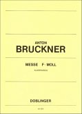 Messe f-Moll für Soli (SATB), gem Chor und Orchester Klavierauszug (la)