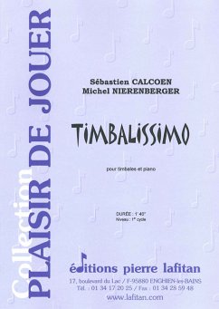 Calcoen, S. / Nierenberger, M., Timbalissimo Timbales et piano Calcoen, S. / Nierenberger, M., Timbalissimo Timbales et piano