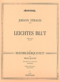 LEICHTES BLUT OP.319 FUER 2 TRP, HRN, POS, TUBA PARTITUR+STIMMEN KORP, RUDOLF, BEARB.