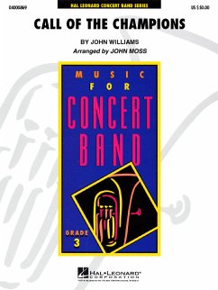 John Williams, Call of the Champions Concert Band Partitur