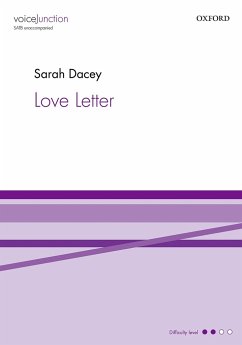 Love Letter SATB Choral Score