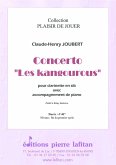 Joubert, Claude-Henry, Concerto 'Les Kangourous' Clarinette et piano Joubert, Claude-Henry, Concerto 'Les Kangourous' Clarinette et piano