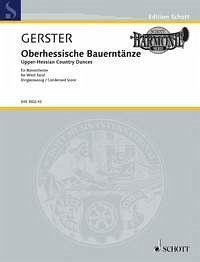 Cover Oberhessische Bauerntänze Blasorchester Dirigierauszug