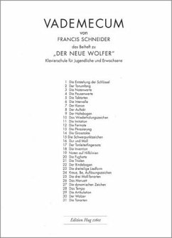 Cover Wolfer, Anton Neue Wolfer - Beiheft Klavier