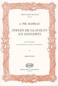 Cover Pičces de clavecin en concerts pour violon (flűte), viole (violon, violoncelle) et clavecin (piano)