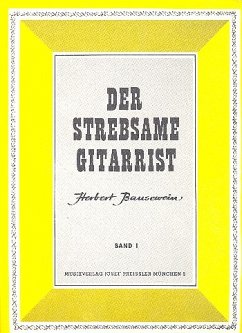 Cover Der strebsame Gitarrist Band 1 14 leichte Spielstücke