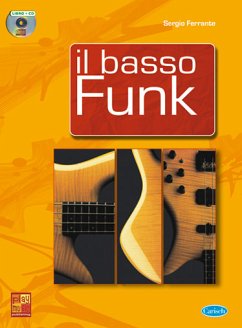Cover Sergio Ferrante, Il Basso Funk Bass Guitar Buch