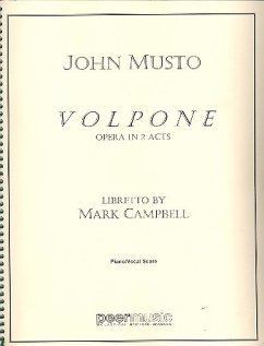 Volpone vocal score (en)