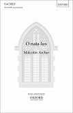 O nata lux for mixed chorus score