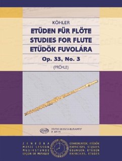 Etüden op.33,3 für Flöte Etüden op.33,3 für Flöte