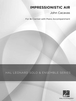 Cover John Cacavas, Impressionistic Air Clarinet Buch