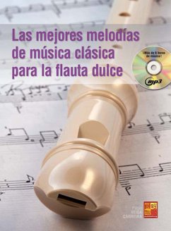 Cover Pablo Veiga Carreire, Mejores Melodias De Musica Clasica Recorder Buch + CD