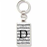 Letter Keyring - D