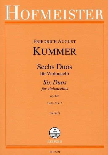 6 Duos op.126 Band 2 (Nr.4-6) für 2 Violoncelli Spielpartitur 6 Duos op.126 Band 2 (Nr.4-6) für 2 Violoncelli Spielpartitur