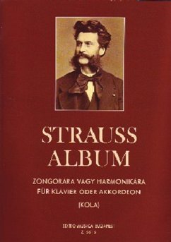Cover : STRAUSS ALBUM for piano or accordion Accordion