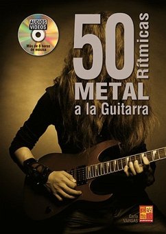 50 Rítmicas Metal (+DVD): para guitarra/tabulatura (sp)