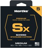 Medium Gauge, 5-string set (50, 75, 95, 110, 130) Medium Gauge, 5-string set (50, 75, 95, 110, 130)