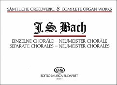 Cover Sämtliche Orgelwerke Band 8 Einzelne Choräle und Neumeisterchoräle