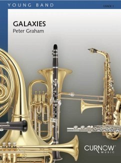 Peter Graham, Galaxies Concert Band/Harmonie Partitur + Stimmen