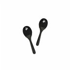 Black Little Plastic Maracas