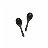 Black Little Plastic Maracas