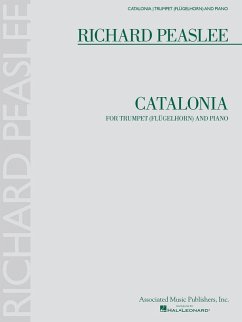 Cover Richard Peaslee, Catalonia Trumpet [Flugel Horn] and Piano Buch