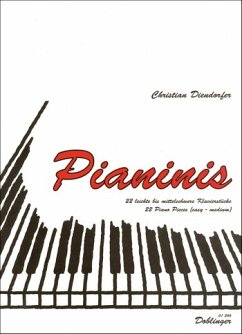 Cover Pianinis 22 leichte bis mittelschwere Klavierstücke