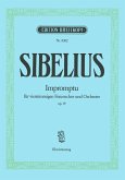 Impromptu op.19 für Frauenchor und Orchester Klavierauszug (dt/sw/en)