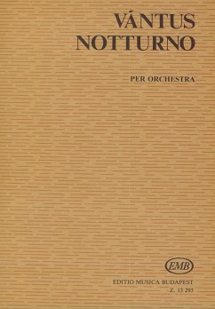 Cover Vántus István Notturno for orchestra Chamber Music