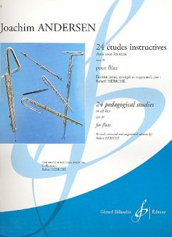 24 études instructives op.30 dans tous les tons pour flűte