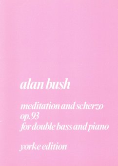Cover Meditation and Scherzo op.93 for double bass and piano