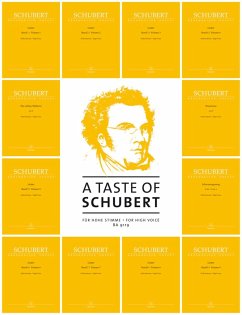 Cover A Taste of Schubert für hohe Stimme
