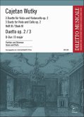 Duett D-Dur op.2,3 für Viola und Violoncello Partitur und Stimmen