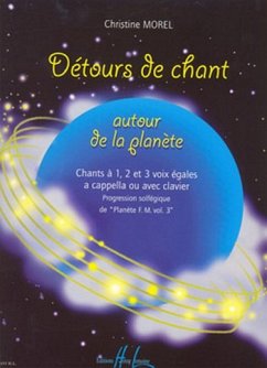 Cover MOREL Christine Détours de chant formation musicale Partition