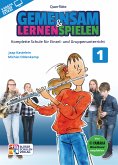 Gemeinsam lernen & spielen Band 1 (+Online Audio) für Bläserklasse (Blasorchester) Flöte