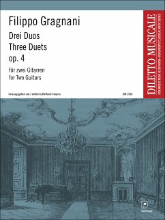 Cover 3 Duos op.4 für 2 Gitarren Partitur und Stimmen