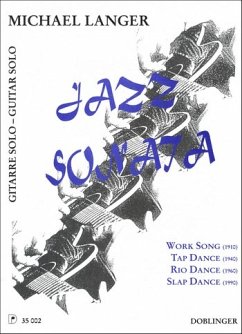 Cover Jazz Sonata für Gitarre