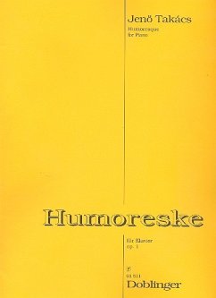 Cover Humoreske op.1 für Klavier