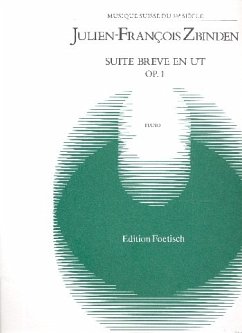 Cover Suite breve en ut op.1 pour piano